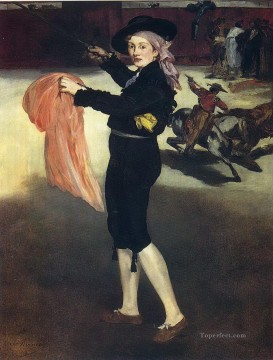 Victorine Meurent in the costume of an Espada Eduard Manet Oil Paintings